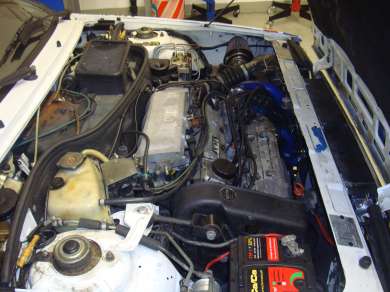 Lancia Delta Inegrale Motor-Umbau