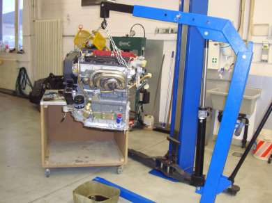 Lancia Delta Inegrale Motor-Umbau