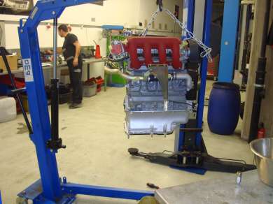 Lancia Delta Inegrale Motor-Umbau