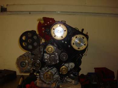 Lancia Delta Inegrale Motor-Umbau