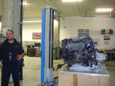 Lancia Delta Inegrale Motor-Umbau